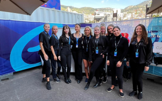 Formula E Hostesses in Monaco